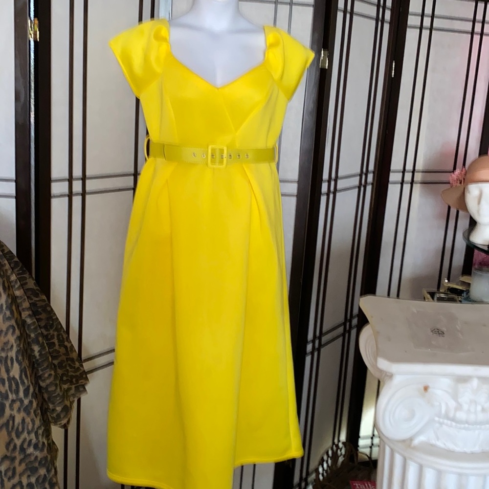 Beautiful Yellow Dress